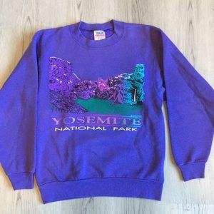 Vintage Sweatshirt Yosemite National Park